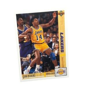 Sam Perkins Lakers 1991-92 Upper Deck #144 Trading Card